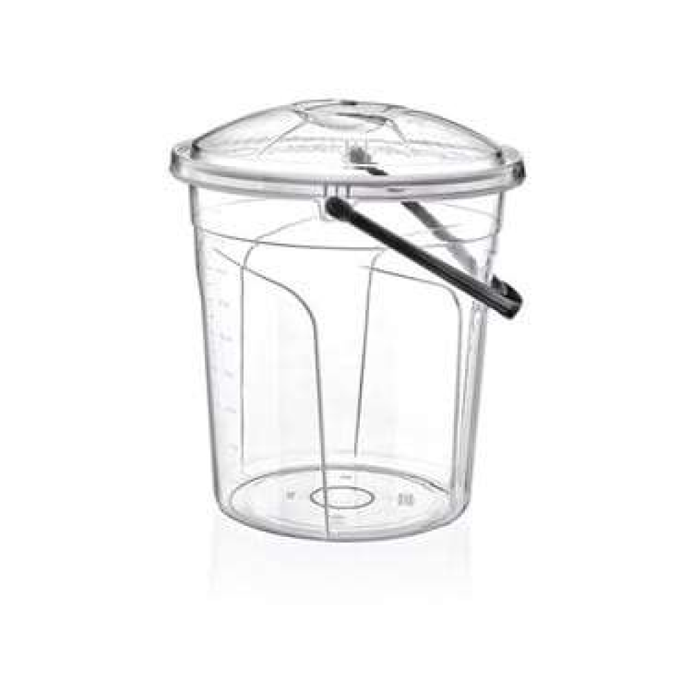 15 LT KAPAKLI SU KOVASI ŞEFFAF